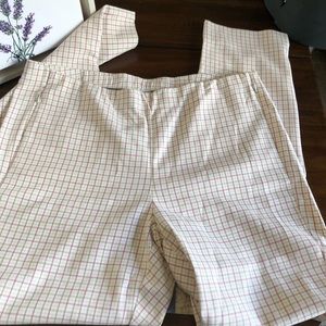 J.Jill plaid pants 14T